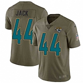 Nike Jaguars 44 Myles Jack Olive Salute To Service Limited Jersey Dzhi,baseball caps,new era cap wholesale,wholesale hats